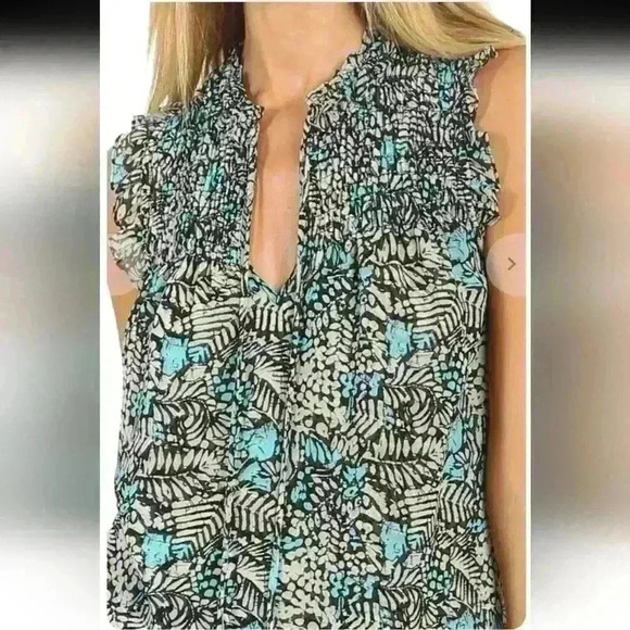 MISA Los AngelesAgot Printed Sleeveless Top - Picture 10 of 13